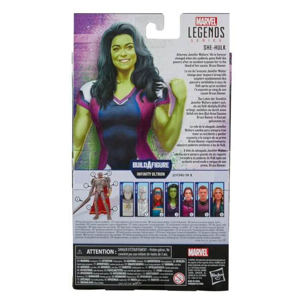 Figura Infinity Ultron BAF: She-Hulk She-Hulk Marvel Legends Series 15 cm - Collector4u.com