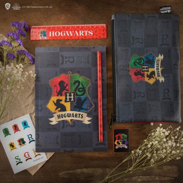 Juego Para Escribir de 7 Piezas Hogwarts Fantasy Harry Potter - Collector4u.com