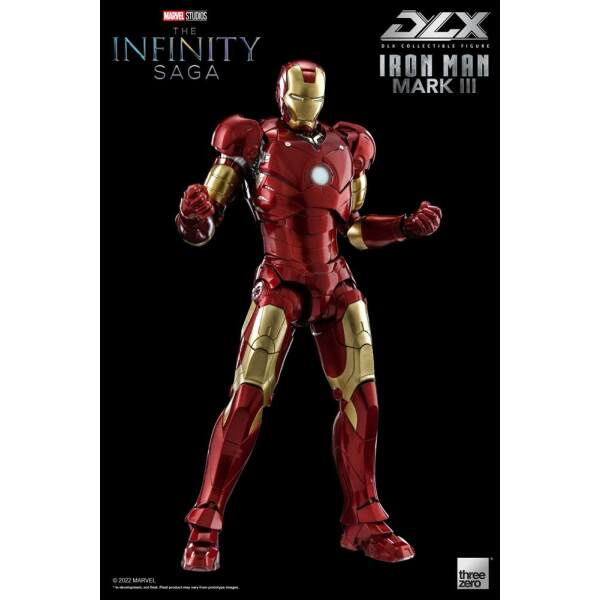 Figura Iron Man Mark 3 Infinity Saga DLX 1/12 17 cm - Collector4u.com