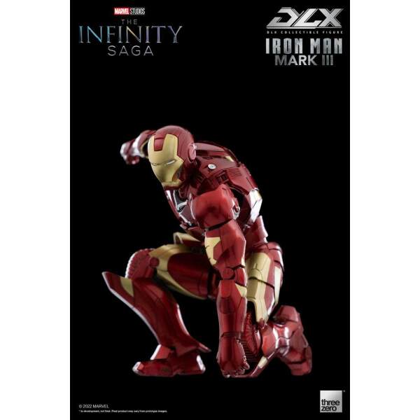 Figura Iron Man Mark 3 Infinity Saga DLX 1/12 17 cm - Collector4u.com