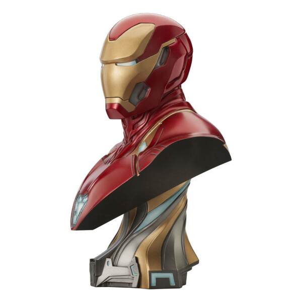 Busto Iron Man MK50 Vengadores: Infinity War Legends in 3D 1/2 25 cm - Collector4u.com
