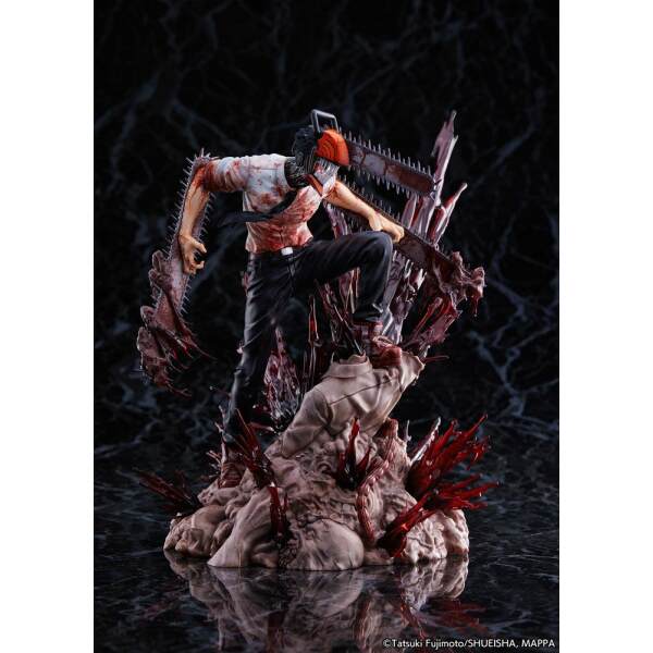 Estatua Chainsaw Man PVC 1/7 28 cm - Collector4u.com