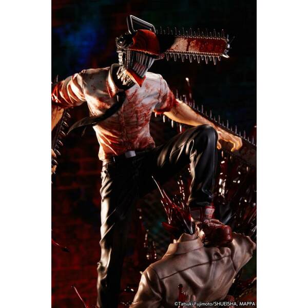 Estatua Chainsaw Man PVC 1/7 28 cm - Collector4u.com