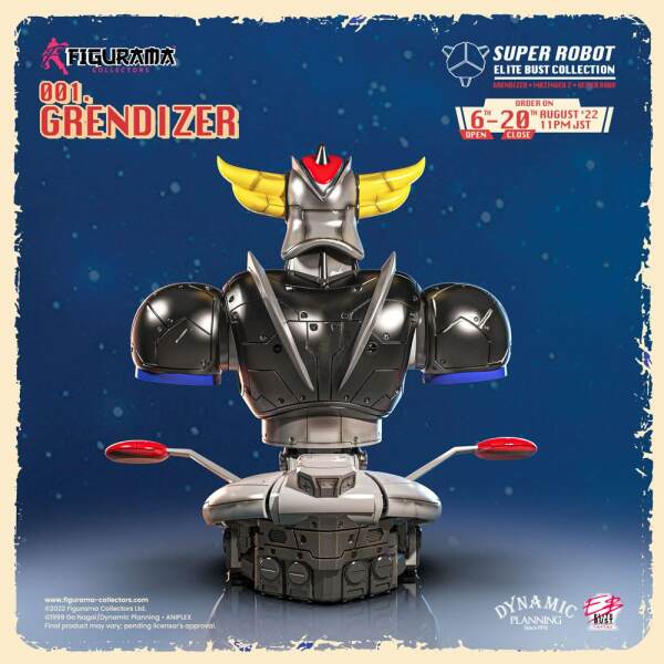 Busto Super Robot Elite 1/3 Grendizer UFO Robot Grendizer 26 cm - Collector4u.com