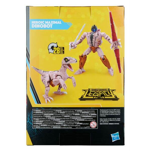 Figura Heroic Maximal Dinobot Transformers Generations Legacy Buzzworthy Bumblebee 18 cm - Collector4u.com