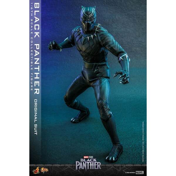 Figura Black Panther Original Suit Black Panther Movie Masterpiece 1/6 31 cm - Collector4u.com