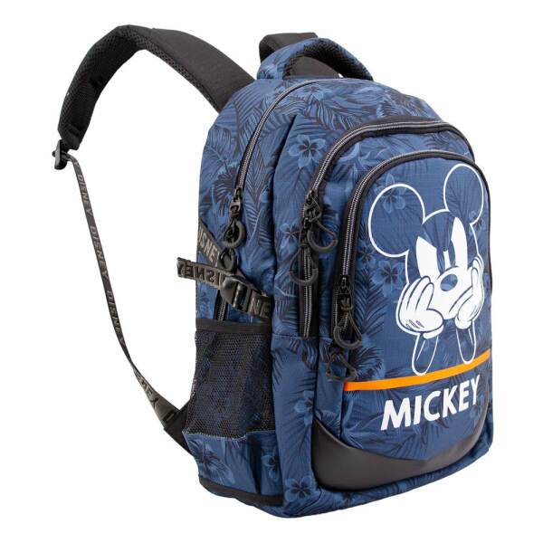 Mochila HS Mickey Mouse Angry USB Port Disney - Collector4u.com