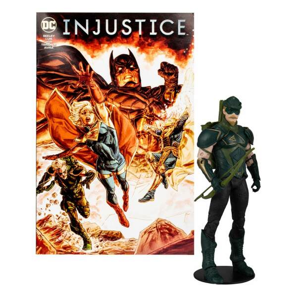 Figura Cómic Green Arrow Injustice 2 DC Direct Gaming 18 cm - Collector4u.com