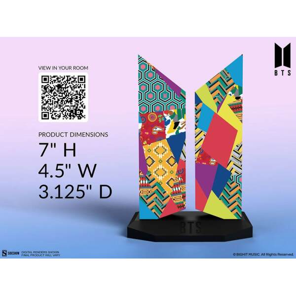 Estatua Premium BTS Logo Idol Edition 18 cm - Collector4u.com