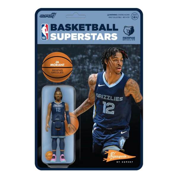 Figura Wave 4 Ja Morant NBA Supersports (Grizzlies) 10 cm - Collector4u.com
