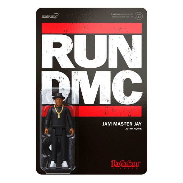 Figura Jam Master Jay RUN DMC ReAction 10 cm - Collector4u.com