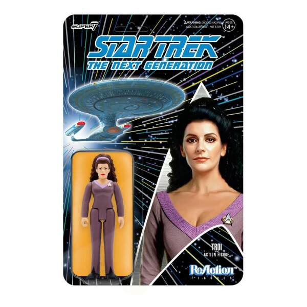 Figura Wave 2 Counselor Troi Star Trek: The Next Generation ReAction 10 cm - Collector4u.com