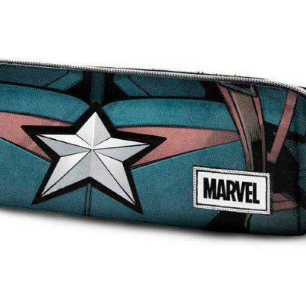 Estuche para lápices Captain America Round Marvel - Collector4u.com