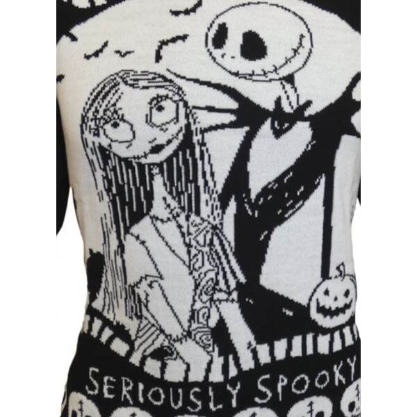 Suéter Christmas Jumper Seriously Spooky Nightmare Before Christmas talla S - Collector4u.com