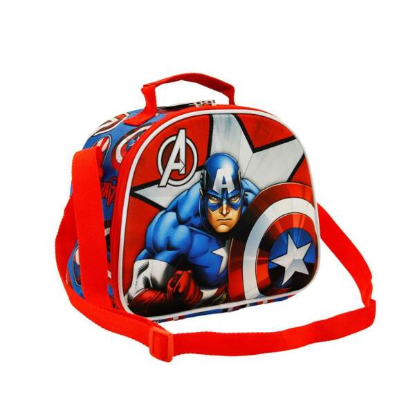 Bolsa Portamerienda Captain America Gravity Marvel