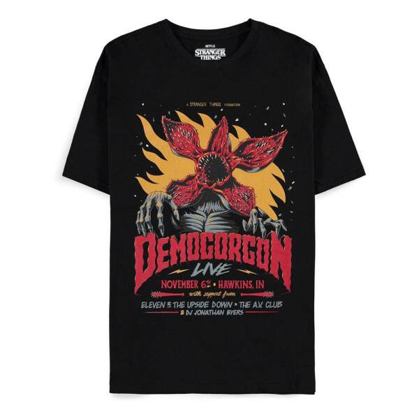 Camiseta Demogorgon Live Stranger Things Talla Xl