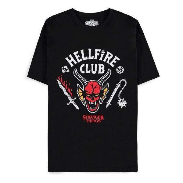 Camiseta Hellfire Stranger Things Talla Xl
