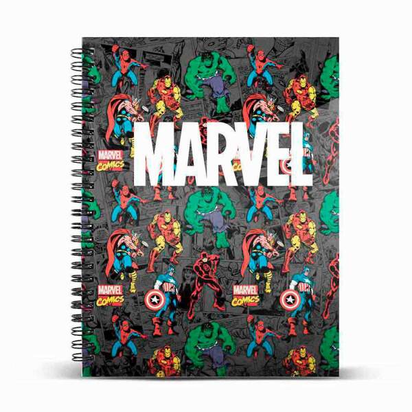 Cuaderno Brawl Marvel
