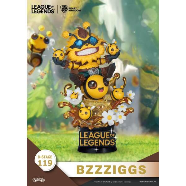 Diorama Pvc D Stage Beemo Bzzziggs League Of Legends 15 Cm 11