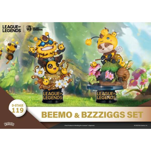 Diorama Pvc D Stage Beemo Bzzziggs League Of Legends 15 Cm 13
