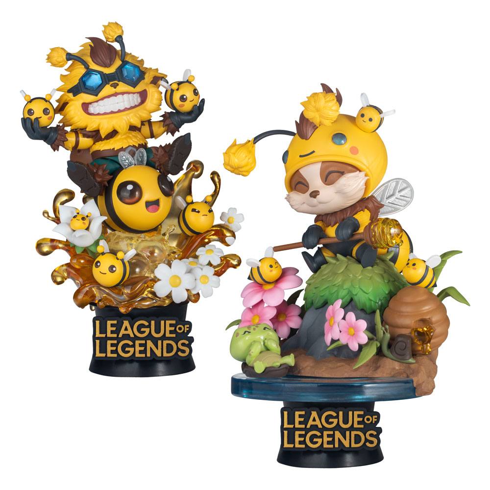 Diorama PVC D-Stage Beemo & BZZZiggs League of Legends 15 cm