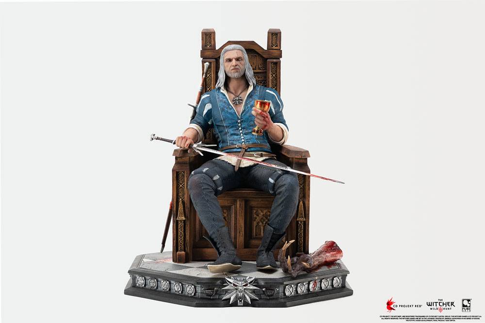 Estatua 1/6 Geralt The Witcher 3: Wild Hunt – Blood and Wine 29 cm