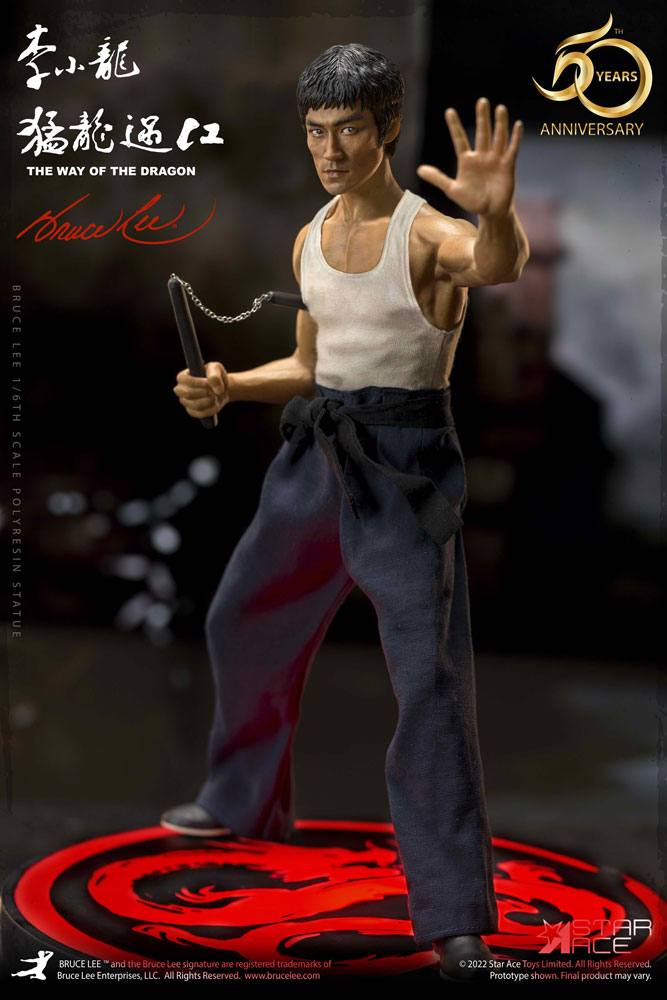Estatua 1/6 Tang Lung (Bruce Lee) El regreso del dragón My Favourite Movie (Deluxe Version) 32 cm