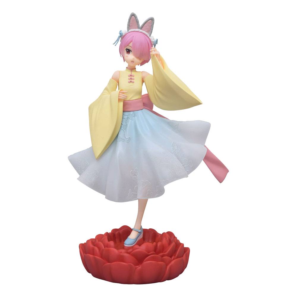 Estatua PVC Exceed Creative Ram / Little Rabbit Girl Re: Zero 21 cm