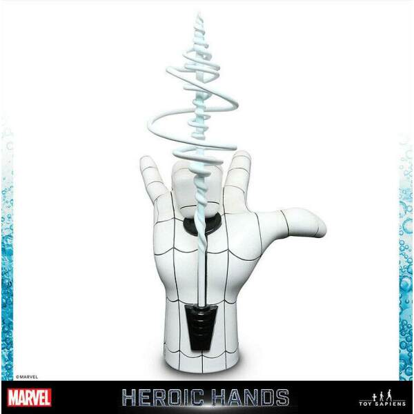 Estatua Tamano Real 1c Spider Man Marvel Heroic Hands Negative Zone 26 Cm
