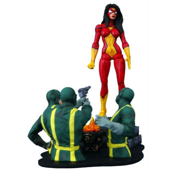 Figura Spider Woman Marvel Select 18 Cm