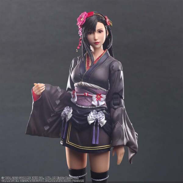 Figura Tifa Lockhart Exotic Dress Ver Final Fantasy VII Remake Play Arts Kai 25 cm