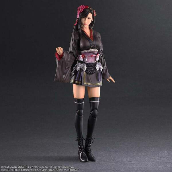 Figura Tifa Lockhart Exotic Dress Ver Final Fantasy VII Remake Play Arts Kai 25 cm