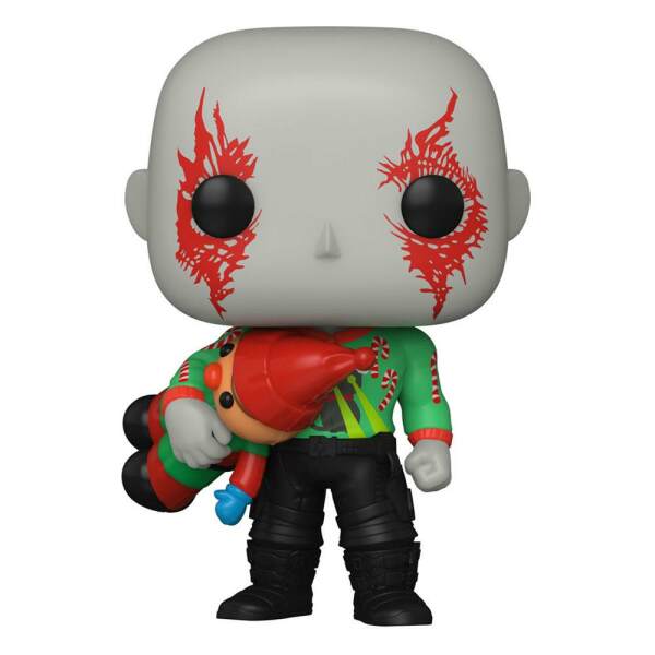 Funko Drax Guardians Of The Galaxy Holiday Special Figura Pop Heroes Vinyl 9 Cm