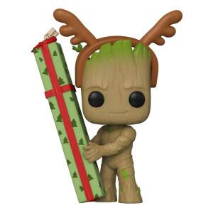 Funko Groot Guardians Of The Galaxy Holiday Special Figura Pop Heroes Vinyl 9 Cm