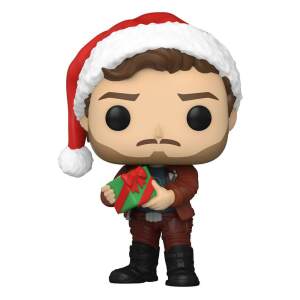 Funko Star Lord Guardians Of The Galaxy Holiday Special Figura Pop Heroes Vinyl 9 Cm