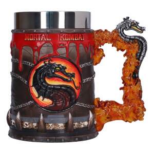Jarro Logo Mortal Kombat 15 Cm