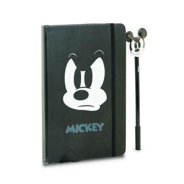 Libreta Con Boligrafo Mickey Angry Disney 2