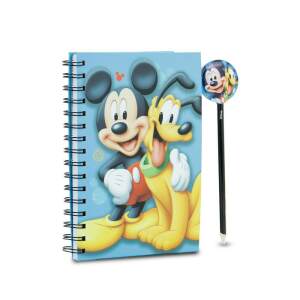 Libreta Con Boligrafo Mickey Pluto Disney
