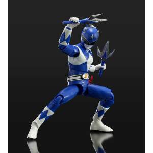 Maqueta Furai Model Plastic Model Kit Blue Ranger Power Rangers 13 Cm
