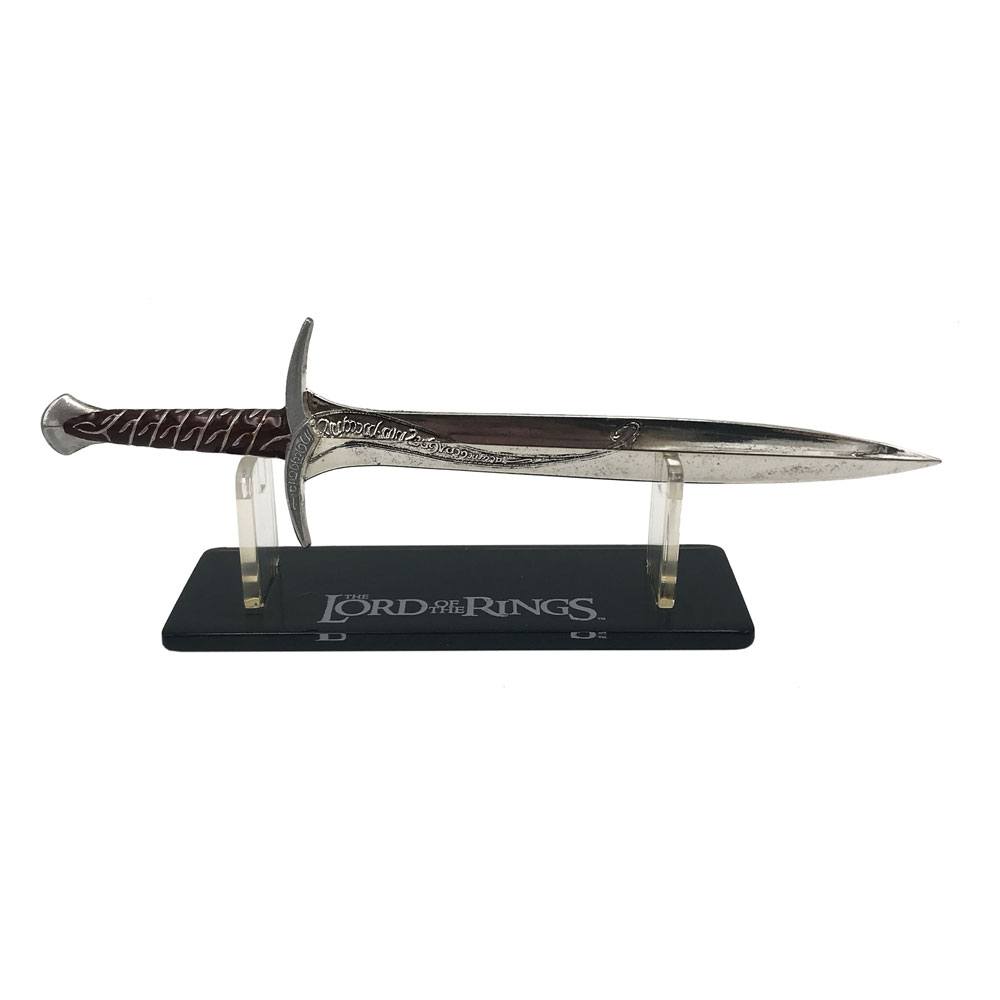 Mini Réplica Espada de Bilbo Bolsón El Señor de los Anillos 15 cm