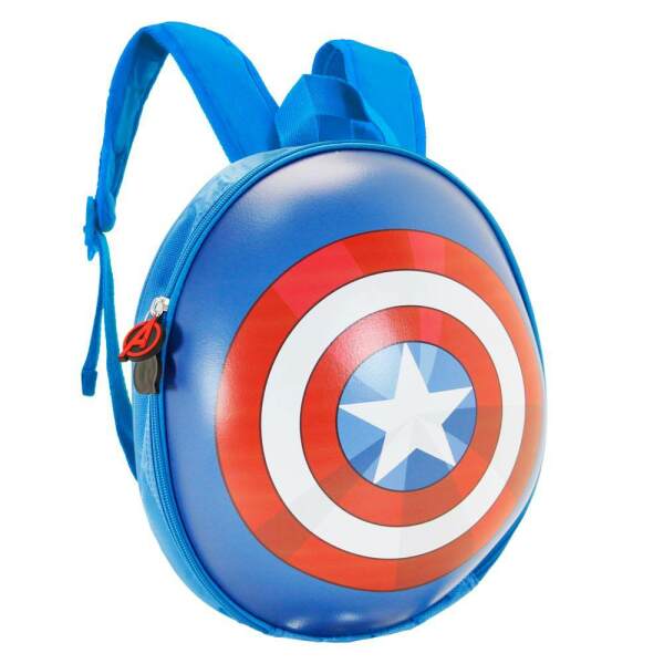 Mochila Eggy Captain America Shield Cap Marvel
