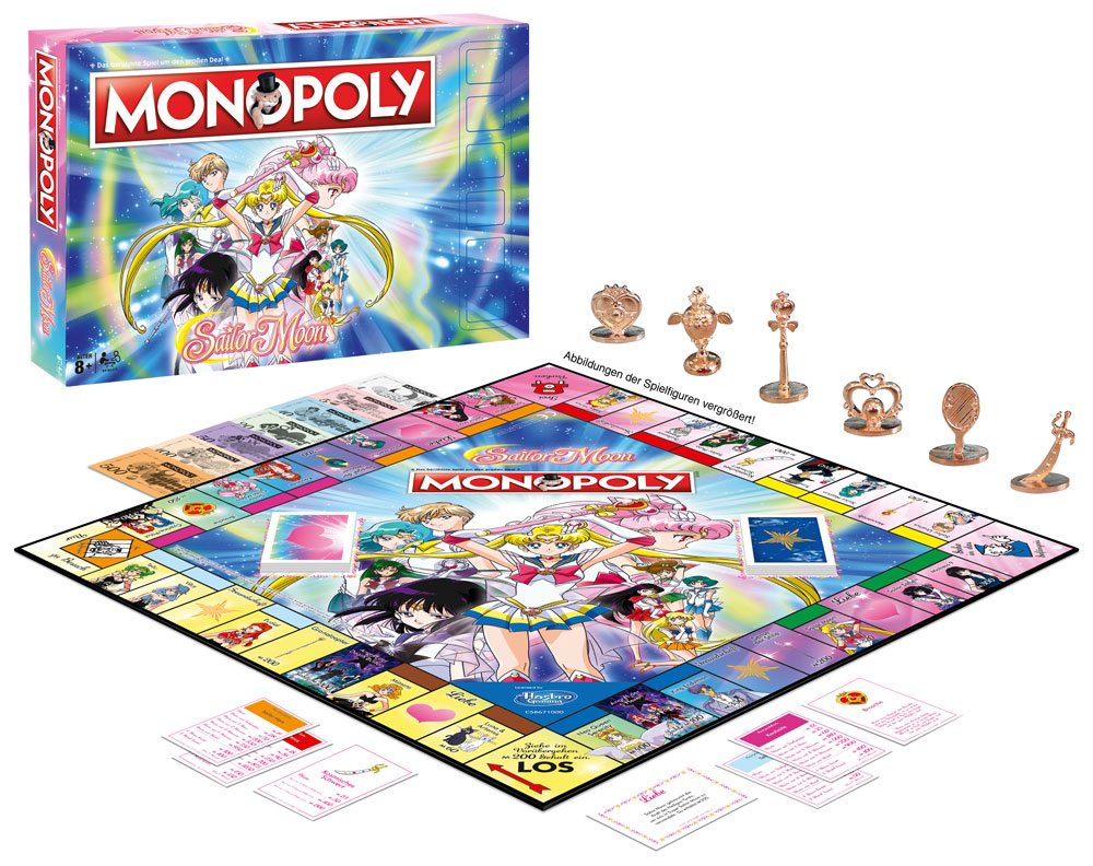 Sailor Moon Juego De Mesa Monopoly Edicion Aleman