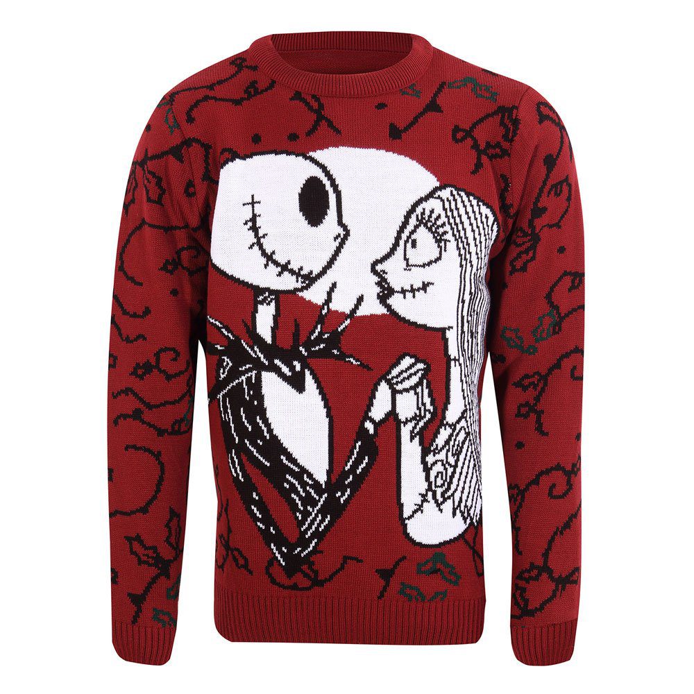 Suéter Christmas Jumper Jack and Jally Nightmare Before Christmas talla XL