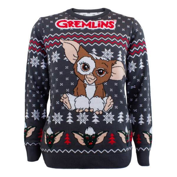 Sueter Gremlins Sweatshirt Christmas Jumper Gizmo Talla M