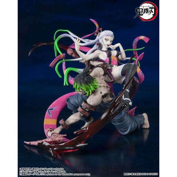 Estatua Daki y Gyutaro PVC FiguartsZERO Demon Slayer: Kimetsu no Yaiba 20 cm - Collector4u.com