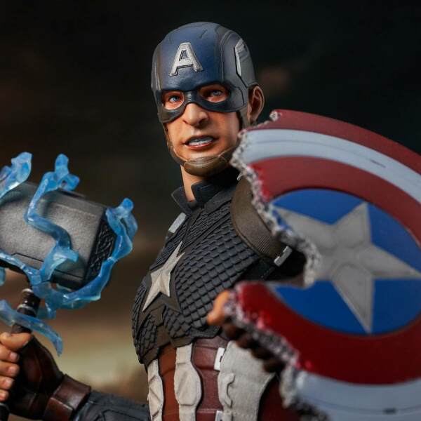 Busto 1/6 Captain America Vengadores: Endgame 15 cm - Collector4u.com