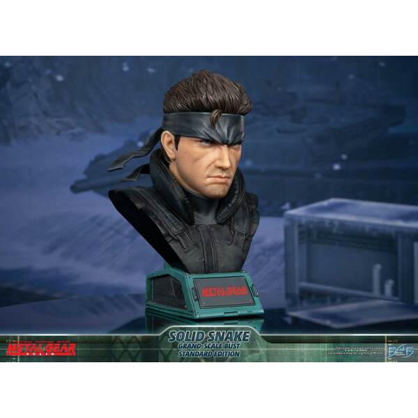 Busto Grand Scale Solid Snake Metal Gear Solid 31 cm - Collector4u.com