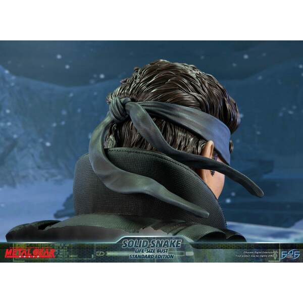 Busto 1/1 Solid Snake Metal Gear Solid 56 cm - Collector4u.com