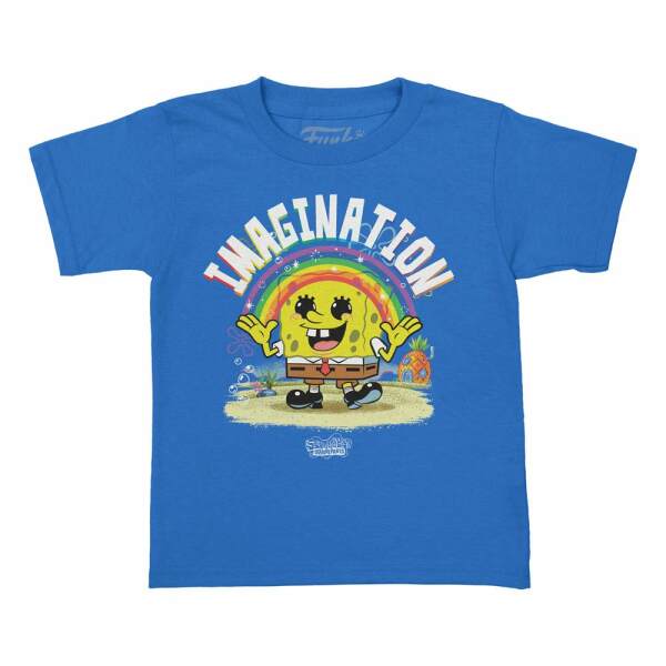 Set de Minifigura y Camiseta Rainbow talla L Bob Esponja Pocket POP! & Tee - Collector4u.com