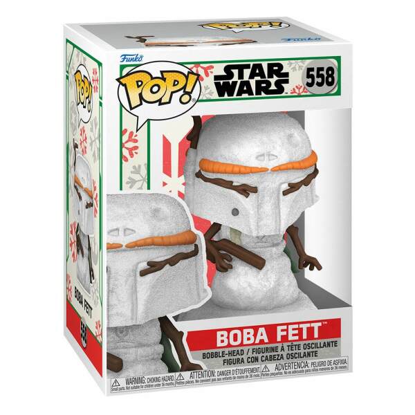 Funko Boba Fett Star Wars Holiday 2022 Figura POP! Heroes Vinyl 9 cm - Collector4u.com